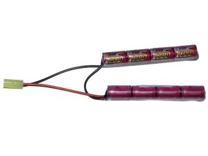 Battery XCell 9,6V / 1300mAh two-piece - Mini type Battery XCell 9,6V / 1300mAh two-piece - Mini type
