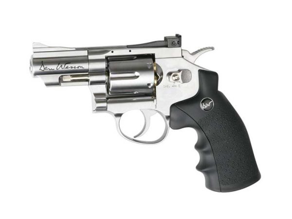 ASG Dan Wesson 2.5" CO2 Revolver, 4.5mm Steel Pellets - Silver ASG Dan Wesson 2.5" CO2 Revolver, 4.5mm Steel Pellets - Silver