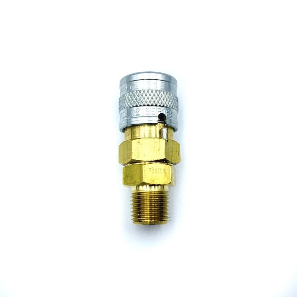 EPeS QD Plug HPA Foster (external thread 1/8 NTP) - Lockable EPeS QD Plug HPA Foster (external thread 1/8 NTP) - Lockable