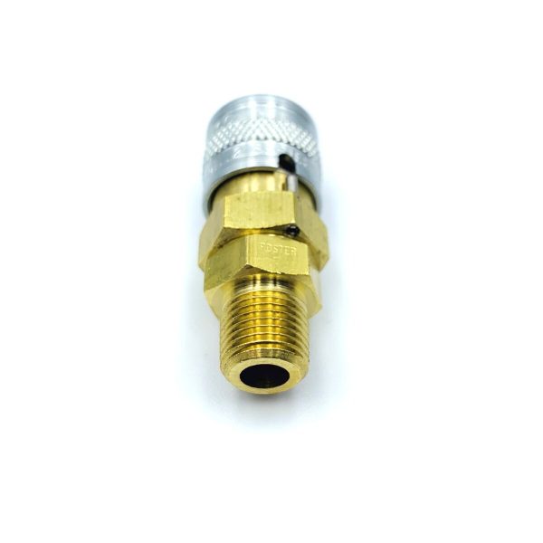 EPeS QD Plug HPA Foster (external thread 1/8 NTP) - Lockable EPeS QD Plug HPA Foster (external thread 1/8 NTP) - Lockable
