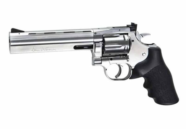 ASG CO2 Revolver Dan Wesson 715, Length 6" - Silver ASG CO2 Revolver Dan Wesson 715, Length 6" - Silver