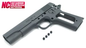 Aluminum Slide & Frame for MARUI M1911A1 (S.A. Type/Black) Aluminum Slide & Frame for MARUI M1911A1 (S.A. Type/Black)
