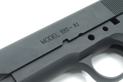 Aluminum Slide & Frame for MARUI M1911A1 (S.A. Type/Black)