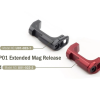 AA AAP-01 CNC Extended Mag Release - Red