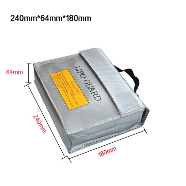 Safety Bag 65x180x240mm for Li-pol battery
