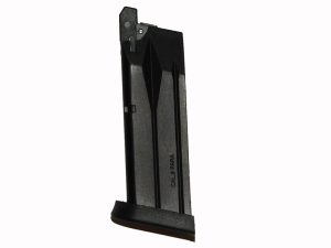 WE Gas Magazine for WE Bulldog 3PX4 Compact GBB, 20 BBs - Black WE Gas Magazine for WE Bulldog 3PX4 Compact GBB, 20 BBs - Black