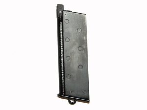 WE Gas Magazine for WE Tokarev TT33 GBB, 15 BBs - Black