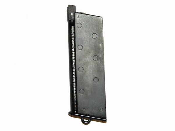 WE Gas Magazine for WE Tokarev TT33 GBB, 15 BBs - Black