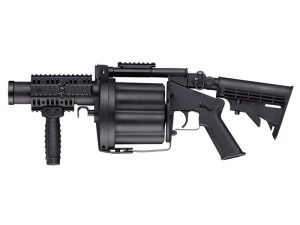 ICS AGX-GLM 6-Round Grenade Launcher – Black