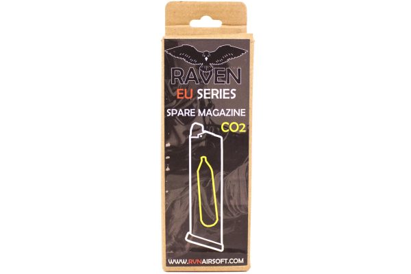 RAVEN 24 BBs CO2 Magazine for EU17/EU18 GBB - Black RAVEN 24 BBs CO2 Magazine for EU17/EU18 GBB - Black