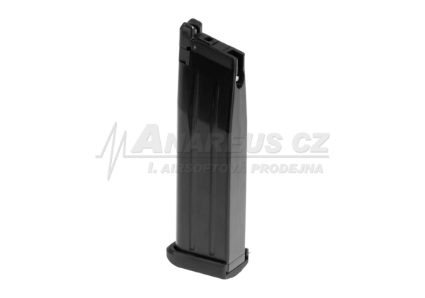 WE Gas Magazine for WE Hi-Capa GBB, 31 BBs - Black WE Gas Magazine for WE Hi-Capa GBB, 31 BBs - Black