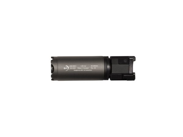ASG QD Supressor B&T Rotex-V Compact 130 x 39 mm - Grey ASG QD Supressor B&T Rotex-V Compact 130 x 39 mm - Grey