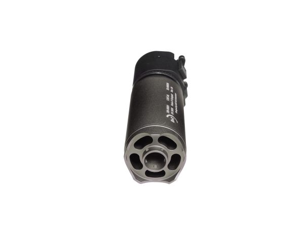ASG QD Supressor B&T Rotex-V Compact 130 x 39 mm - Grey ASG QD Supressor B&T Rotex-V Compact 130 x 39 mm - Grey