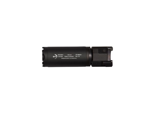 ASG QD Supressor B&T Rotex-V Compact 130 x 39 mm - Black ASG QD Supressor B&T Rotex-V Compact 130 x 39 mm - Black