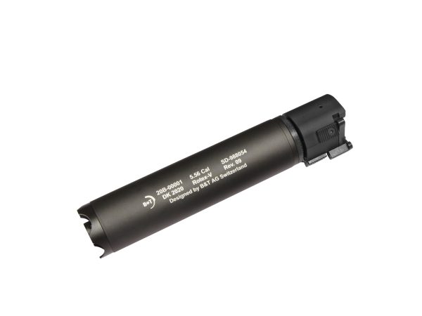 ASG QD Supressor B&T Rotex-V 197 x 39mm - Grey ASG QD Supressor B&T Rotex-V 197 x 39mm - Grey