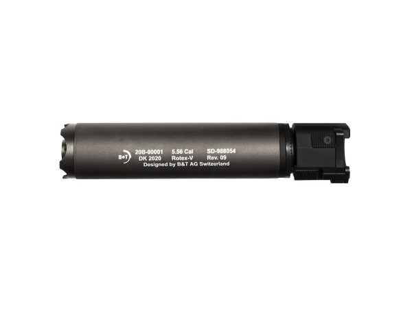 ASG QD Supressor B&T Rotex-V 197 x 39mm - Grey ASG QD Supressor B&T Rotex-V 197 x 39mm - Grey