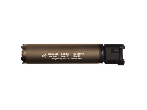 ASG QD Supressor B&T Rotex-V 197 x 39mm - Tan ASG QD Supressor B&T Rotex-V 197 x 39mm - Tan