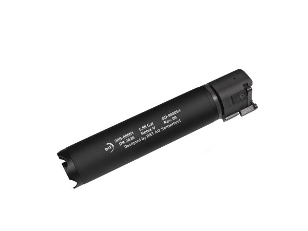 ASG QD Supressor B&T Rotex-V 197 x 39mm - Black ASG QD Supressor B&T Rotex-V 197 x 39mm - Black