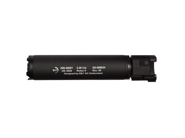 ASG QD Supressor B&T Rotex-V 197 x 39mm - Black ASG QD Supressor B&T Rotex-V 197 x 39mm - Black