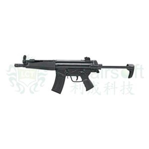 LCT HK53 A3 (LK-53A3) EBB Blowback Airsoft Rifle – Black