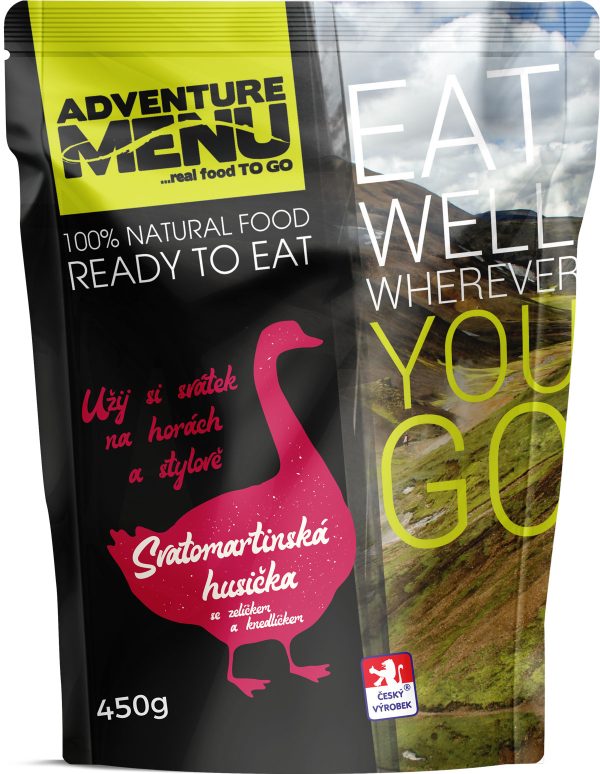 AM MRE St. Martin's Goose with Dumplings and Cabbage (450 g)