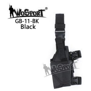 WST Universal Leg Holster TORNADO, Right-Handed – Black