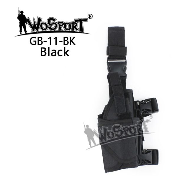 WST Universal Leg Holster TORNADO, Right-Handed – Black WST Universal Leg Holster TORNADO, Right-Handed – Black