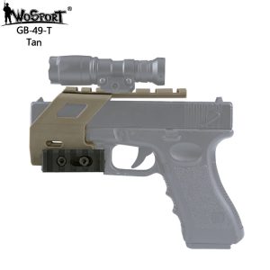 WST GB-49 Rail Base System for G-Series Pistols – Tan WST GB-49 Rail Base System for G-Series Pistols – Tan