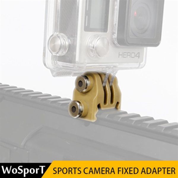 WST GoPro Camera Nylon RIS Mount – Tan