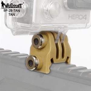 WST GoPro Camera Nylon RIS Mount – Tan WST GoPro Camera Nylon RIS Mount – Tan