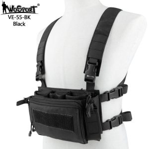 WST Tactical Chest rig D3CRM - Black WST Tactical Chest rig D3CRM - Black