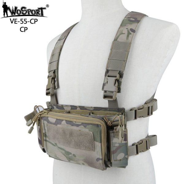 WST Tactical Chest rig D3CRM - MC WST Tactical Chest rig D3CRM - MC