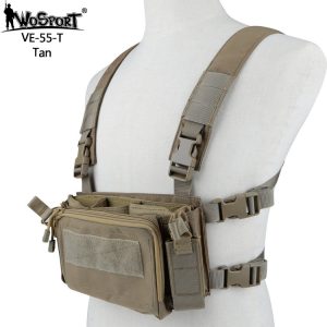 WST Tactical Chest rig D3CRM - TAN WST Tactical Chest rig D3CRM - TAN