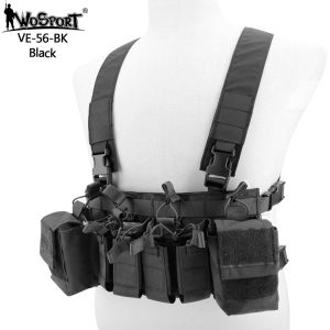 WST Tactical Chest Rig D3CRX - Black WST Tactical Chest Rig D3CRX - Black
