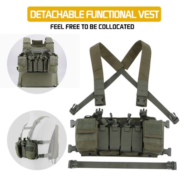 WST Tactical Chest Rig D3CRX - Black WST Tactical Chest Rig D3CRX - Black