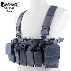 WST Tactical Chest Rig D3CRX - Grey WST Tactical Chest Rig D3CRX - Grey
