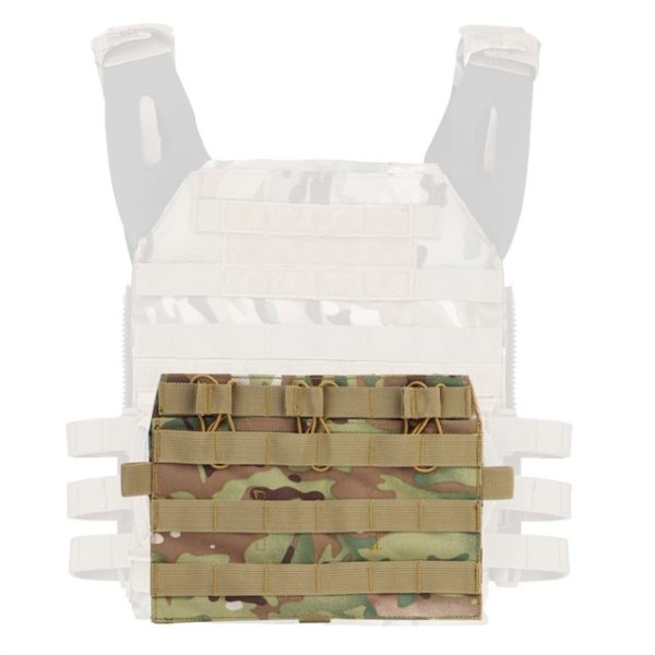 JPC vest 2.0 front accessory package standard triple package - Black JPC vest 2.0 front accessory package standard triple package - Black