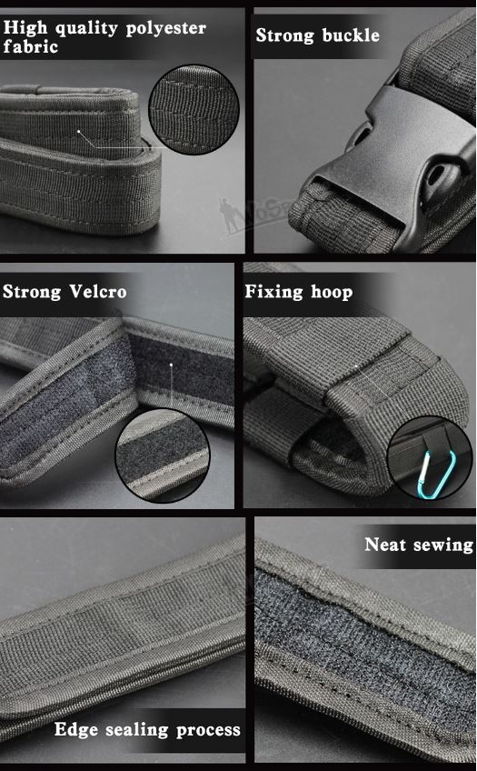 WST BA01 40mm BDU Duty Belt – Black WST BA01 40mm BDU Duty Belt – Black