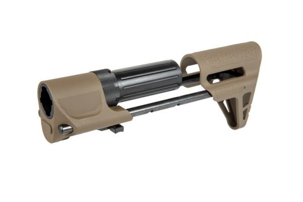 PDW Stock for AR15 Replicas - Tan PDW Stock for AR15 Replicas - Tan