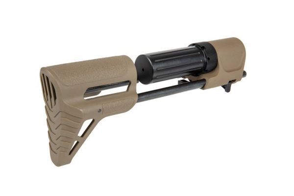 PDW Stock for AR15 Replicas - Tan PDW Stock for AR15 Replicas - Tan