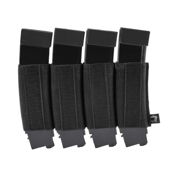 VIPER VX Insert Pouch for 4 Magazines 9mm / SMG - Black VIPER VX Insert Pouch for 4 Magazines 9mm / SMG - Black