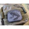 3D gumová nášivka DON´T TREAD ON ME - FROG Patch - Grey