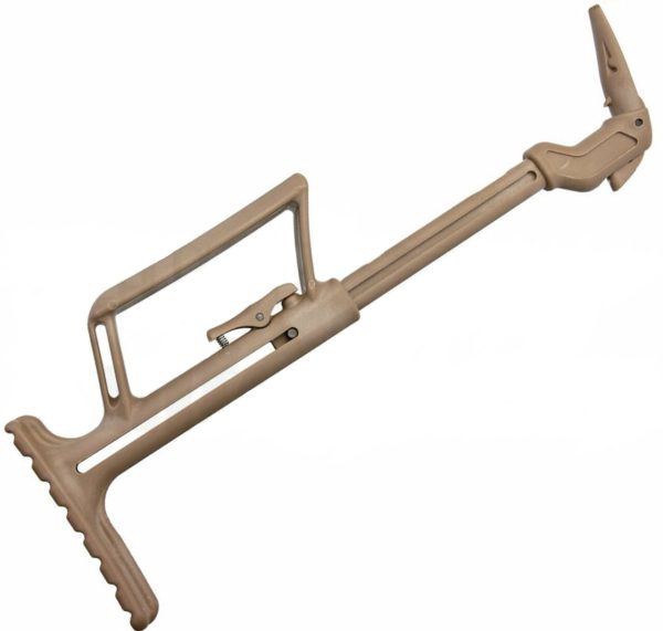 Tactical EDC GLR 440 Support retractable Buttstock glock stock - TAN