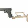 Tactical EDC GLR 440 Support retractable Buttstock glock stock - TAN