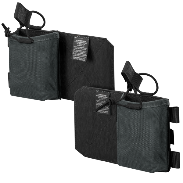 HELIKON COMPETITION Carbine Wings Set® Pouch, Left and Right - Grey/Black
