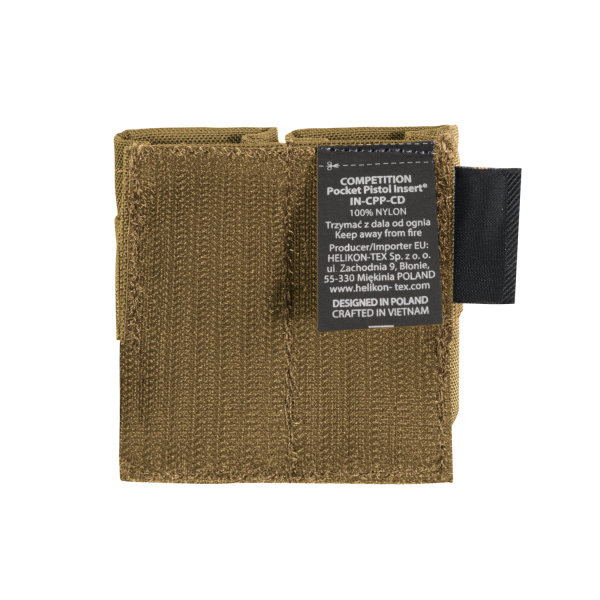 HELIKON COMPETITION Pocket Pistol Insert® Pouch for 2 Pistol Magazines - Grey