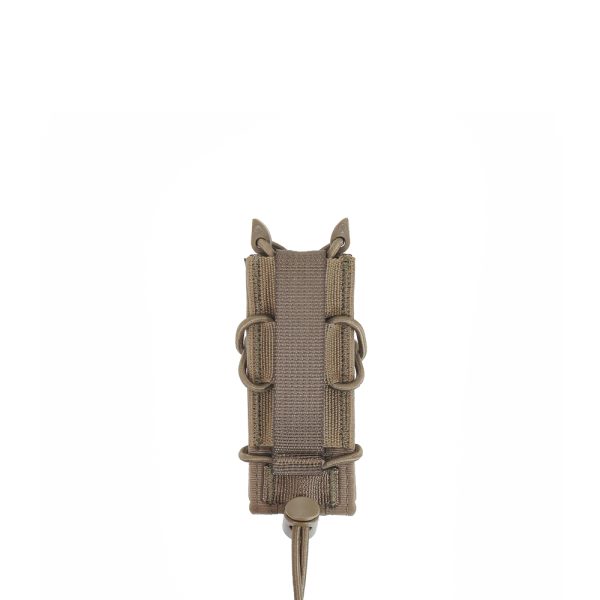 WAS Single Quick Mag Pouch for 9 mm Pistol Magazine - Coyote WAS Single Quick Mag Pouch for 9 mm Pistol Magazine - Coyote