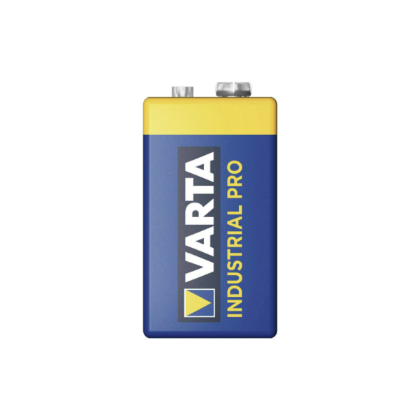 9V (6F22) -VARTA Industrial PRO Battery - Alkaline