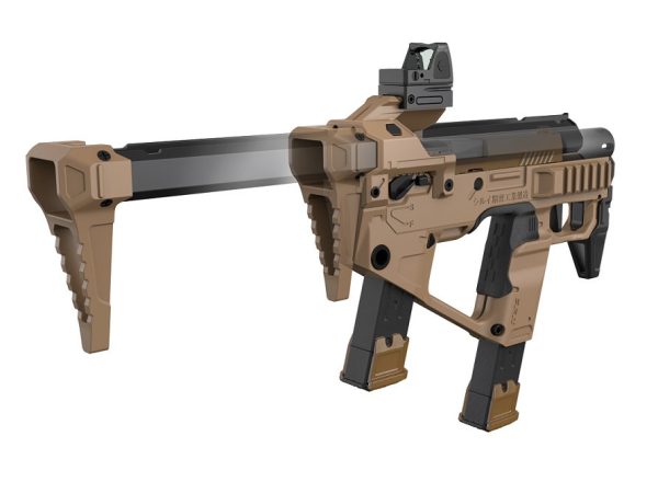 SRU - Airsoft PDW P320 Conversion for WE F17/F18 - TAN SRU - Airsoft PDW P320 Conversion for WE F17/F18 - TAN