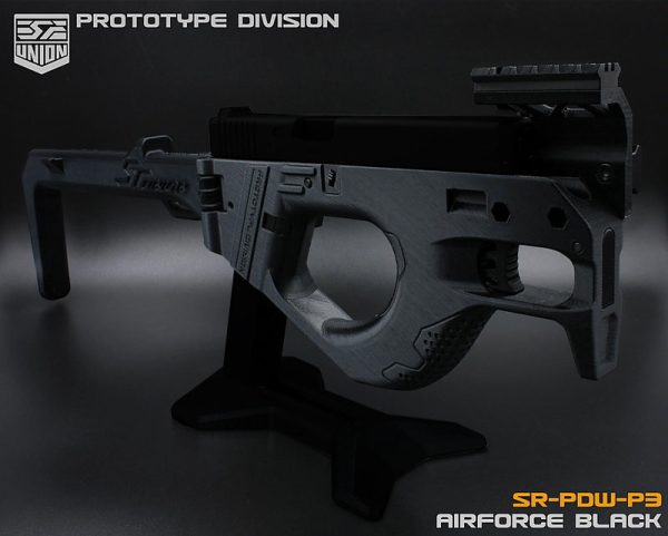 SRU - Airsoft PDW P3 Conversion for Marui Glock - Black SRU - Airsoft PDW P3 Conversion for Marui Glock - Black